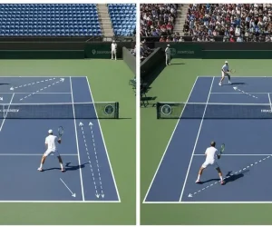 Тактика одиночной и парной игры в теннисе Тактика одиночной и парной игры в теннисе